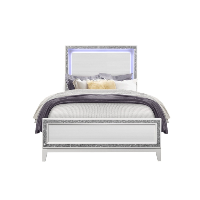 Almera – Bed Glitter|White|King|Queen|Full