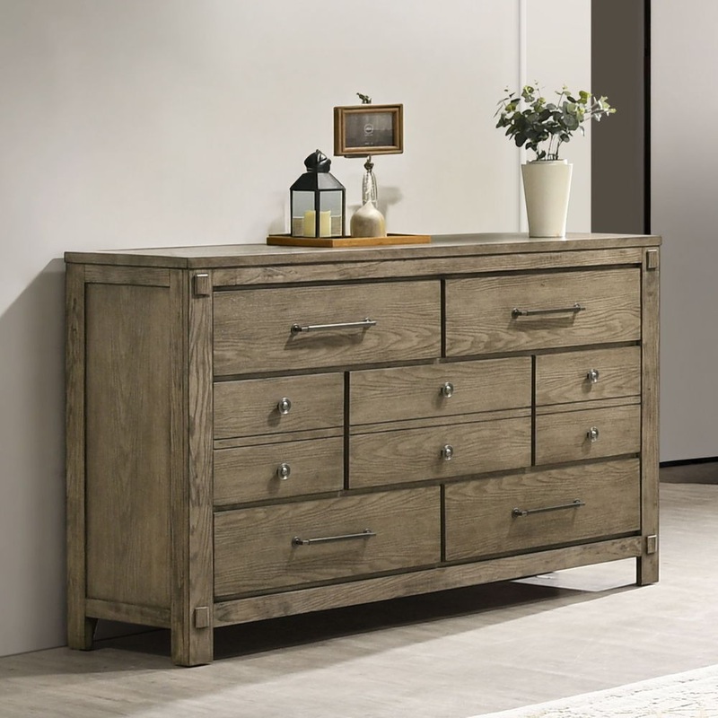 Colton – Dresser – Antique White Oak
