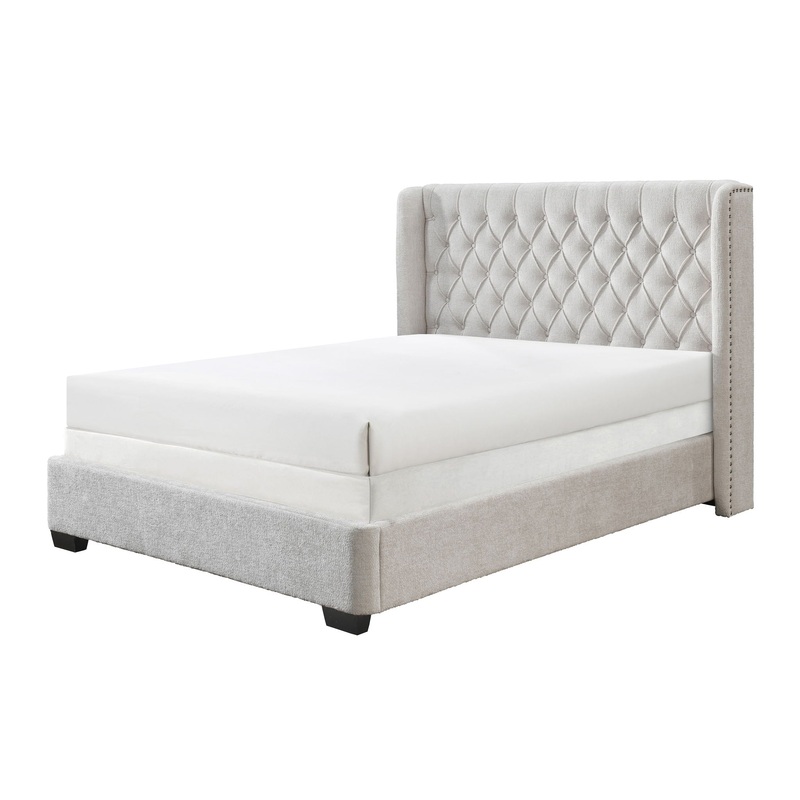 Daphne – Bed|White|Gray|King|Queen