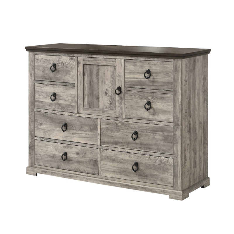 Ella-mae – Dresser|Gray|Dressers|Dresser & Mirror
