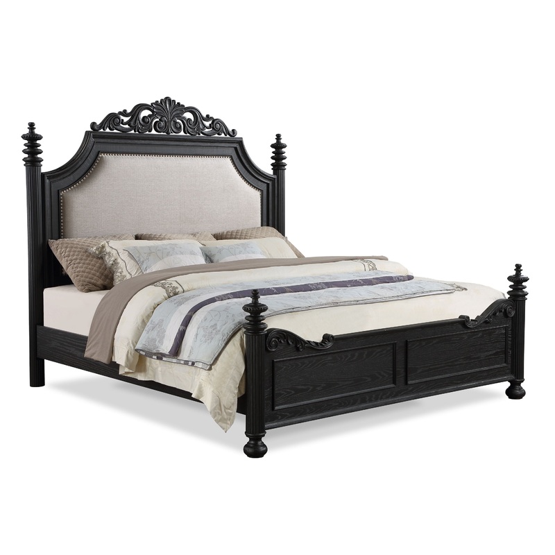 Kingsbury – Bed|Black|King