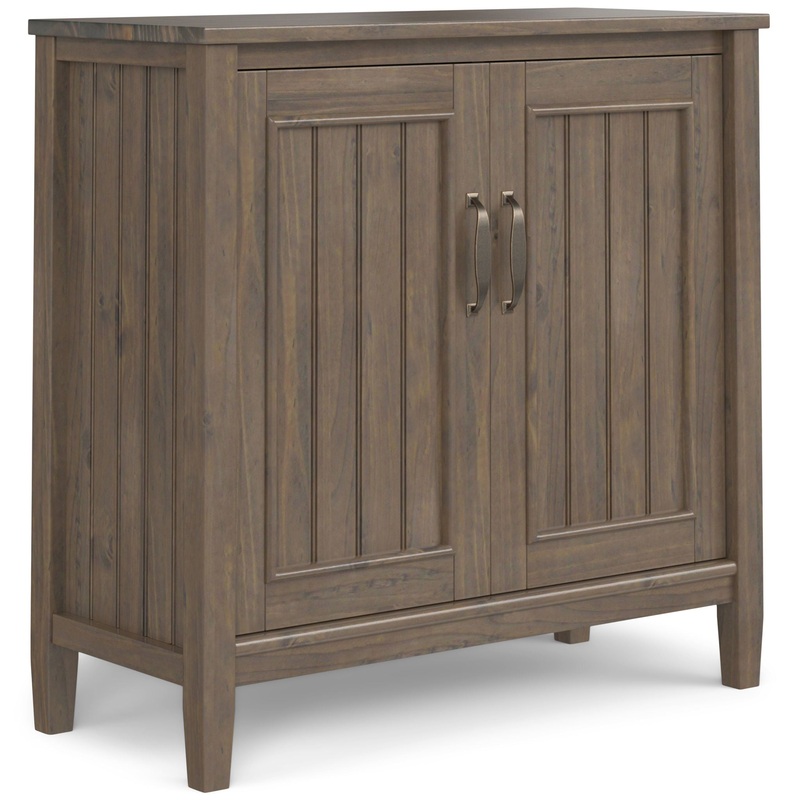 Lev – Low Storage Cabinet – Smoky Brown