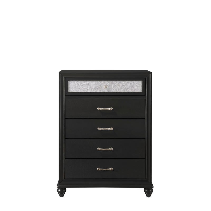Lila – Accent Chest|Black