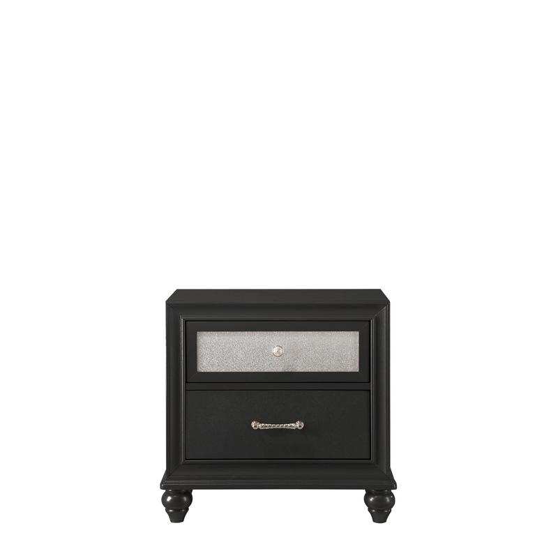 Lila – Accent Nightstand|Black