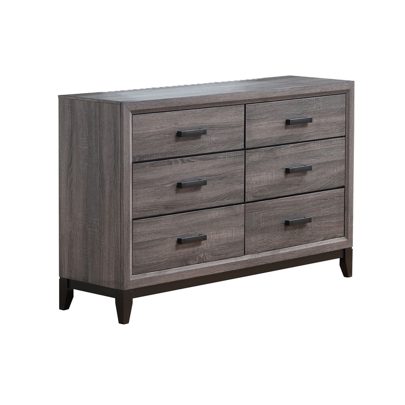 Mirage – Dresser|Dark Gray|White