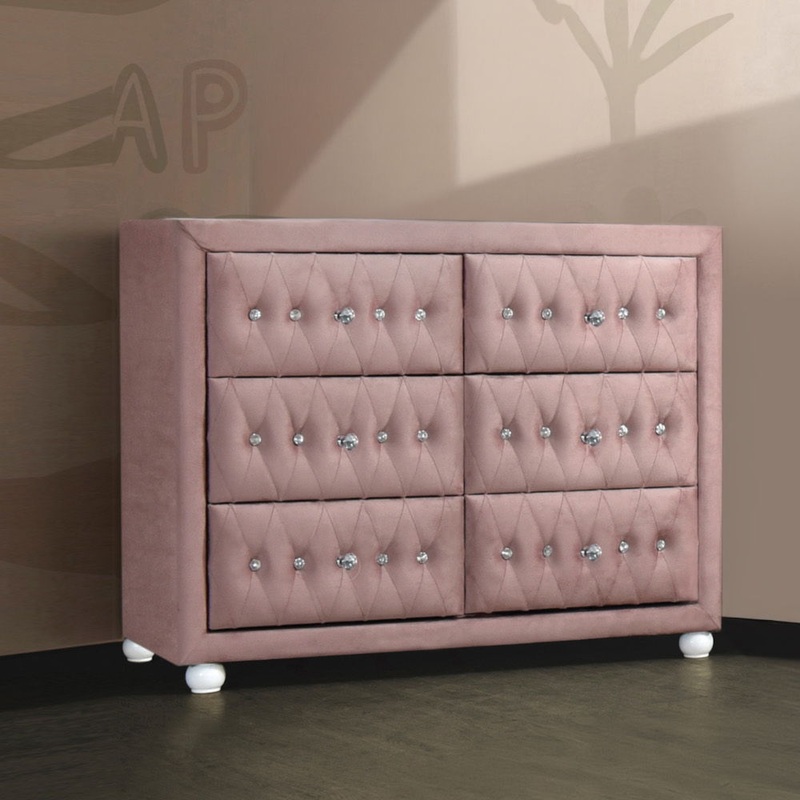 Reggie – Dresser|Pink|Beige