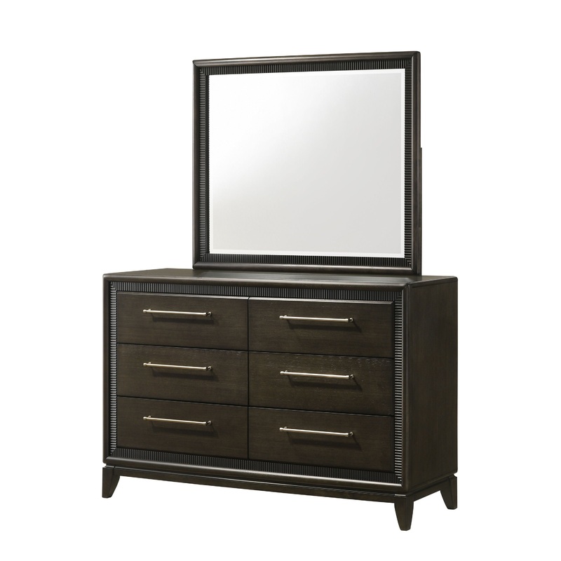 Saratoga – Dresser|Black|Dressers|Dresser & Mirror