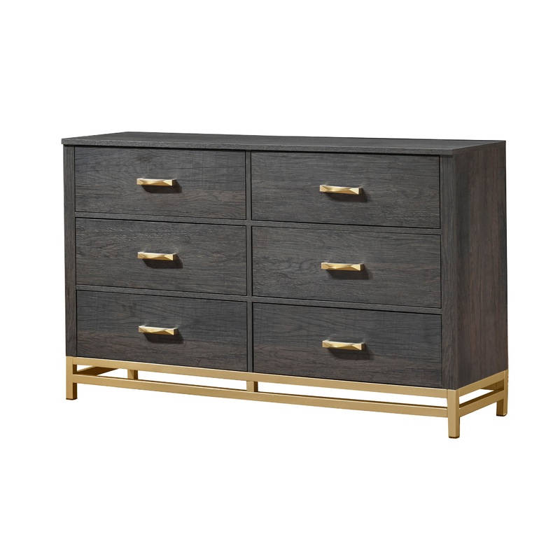 Trevor – Dresser|Dark Brown|Dressers|Dresser & Mirror