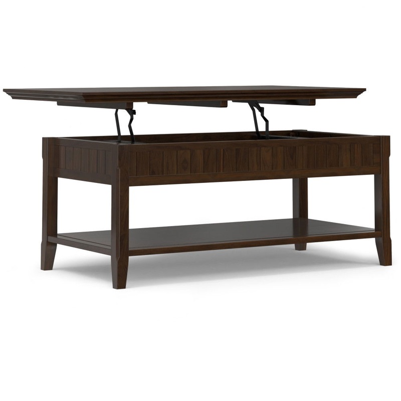 Acadian – Lift Top Coffee Table – Brown
