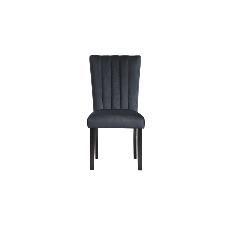 D8685 – Dining Chair – Black – Fabric