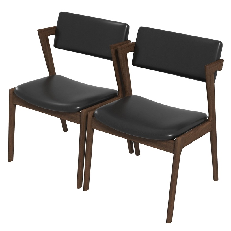 Edwin – Mid-Century Modern Dining Chair (Set of 2)