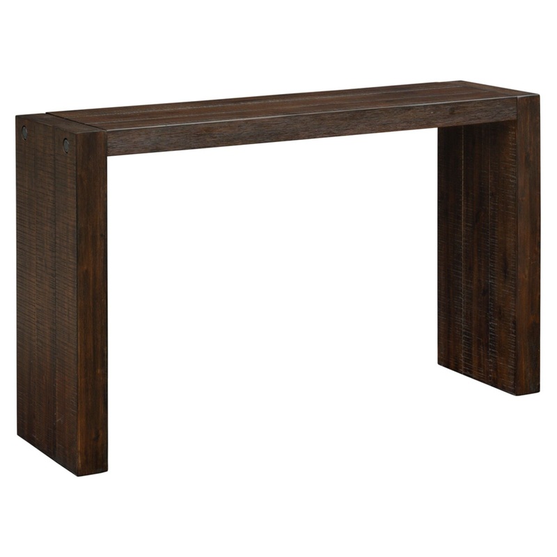 Modern Design Console Table|Light Brown|Dark Brown|15″W x 54″D x 32″H|15″W x 64″D x 36″H
