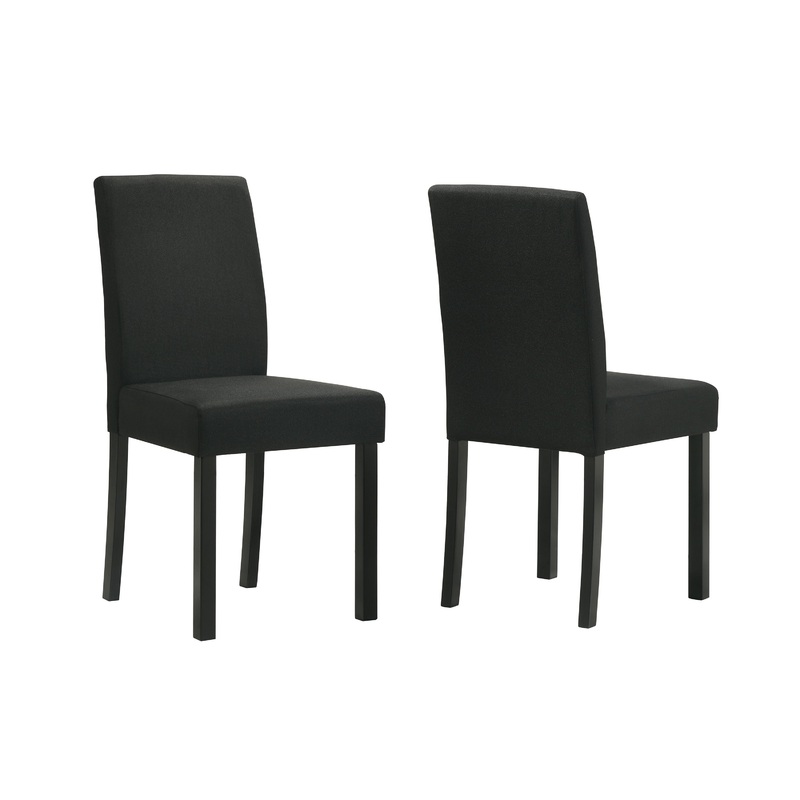 Resia – Dining Chair (Set of 4) – Black