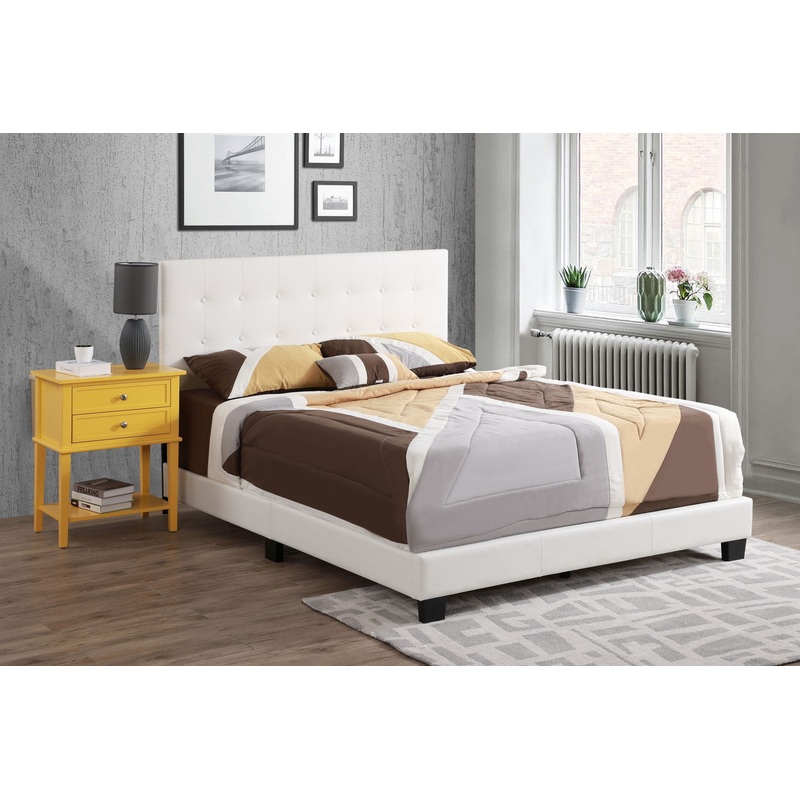 Caldwell – Bed|White|Dark Gray|Black|Full|Queen|Twin