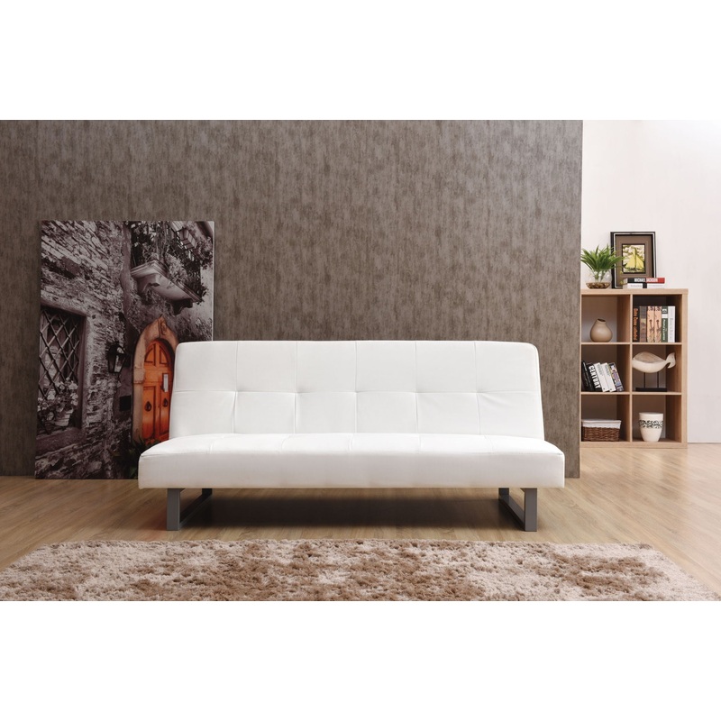 Chroma – Sofa Bed|White|Black