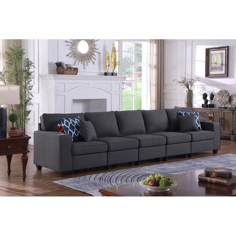 Cooper – Beautiful Sofa With Cupholder