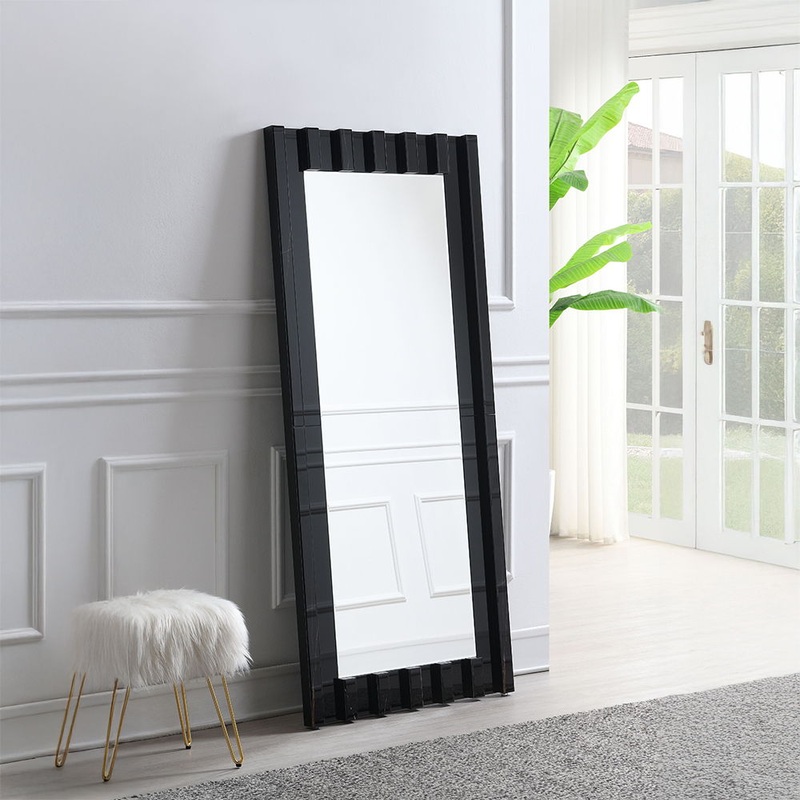 Dara – Floor Mirror – Black