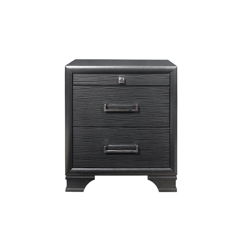 Jordyn – Nightstand – Gray