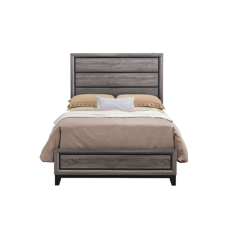Kate – Full Bed – Gray