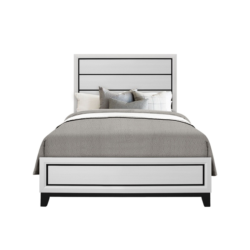 Kate – Full Bed – White