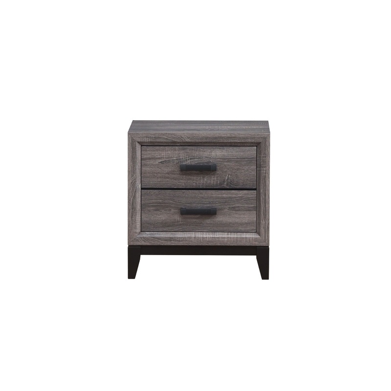 Kate – Nightstand – Foil Gray