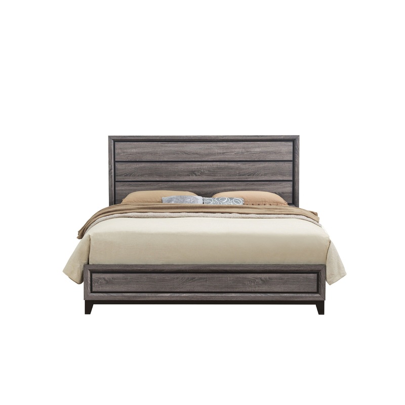 Kate – Queen Bed – Gray