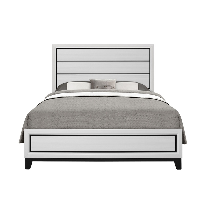 Kate – Queen Bed – White