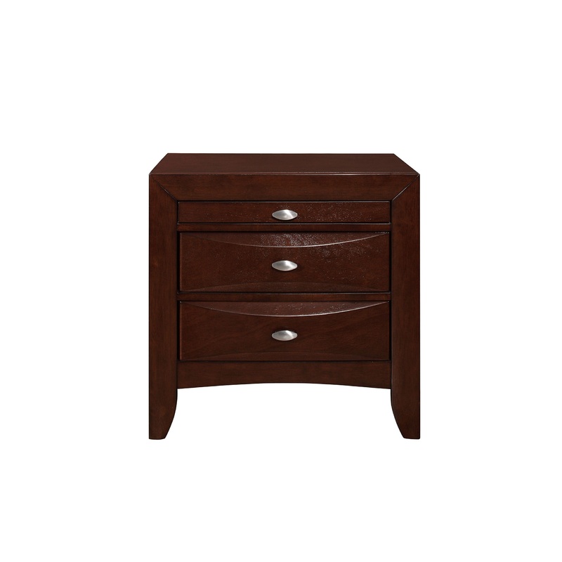 Linda – New Nightstand – New Merlot