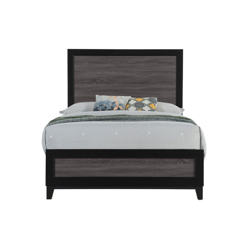 Lisbon – Full Bed – Gray / Black