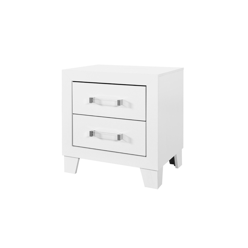 Luccia – Nightstand – White