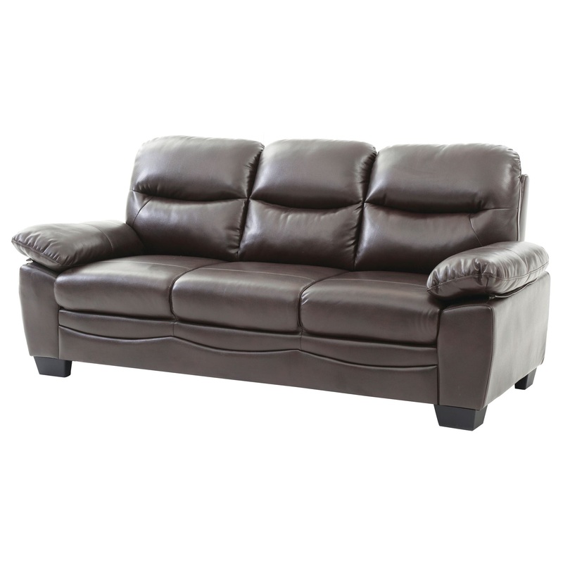 Marta – Sofa|Dark Brown|White|Black|Dark Gray
