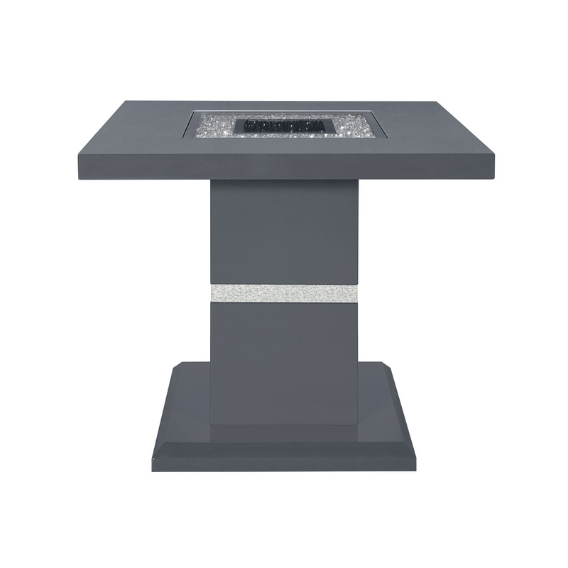 Monaco – End Table – Dark Gray