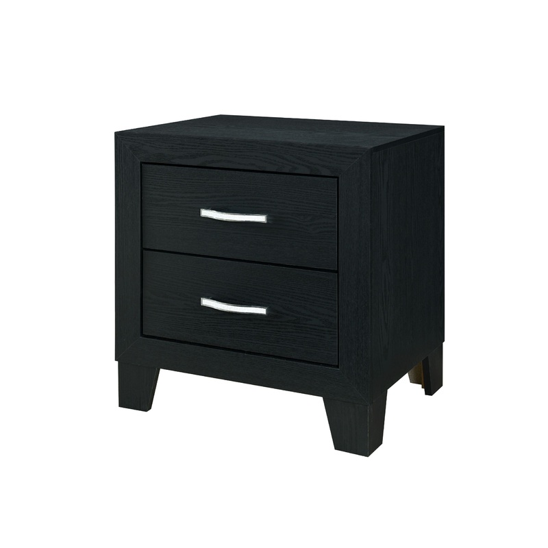 Reid – Nightstand – Black