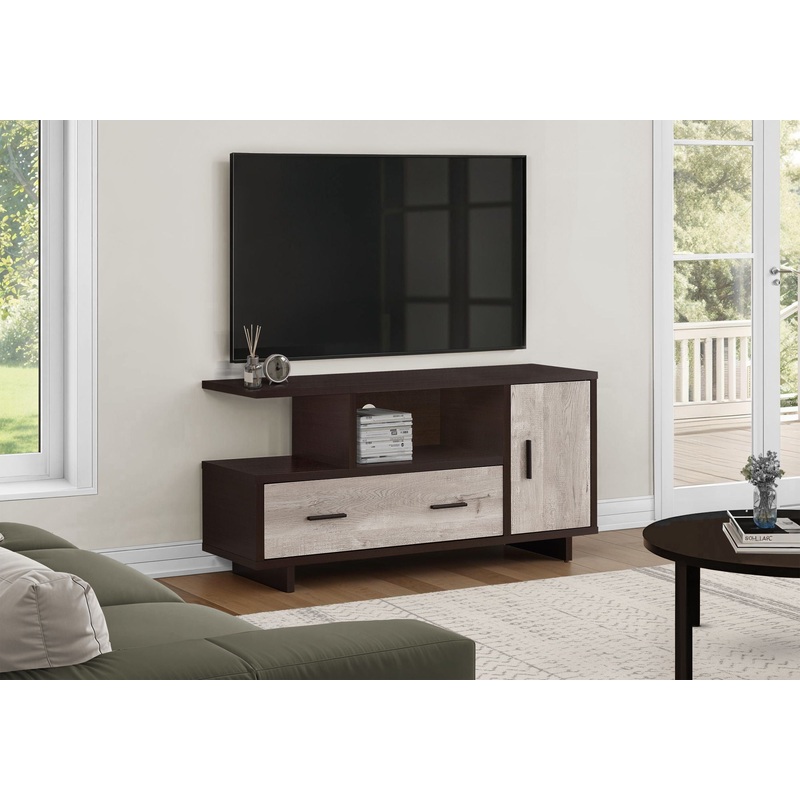 TV Stand, Console, Media Entertainment Center, Storage Cabinet, Drawers, Contemporary & Modern