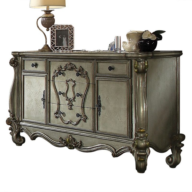 Versailles – Dresser – Antique Platinum Finish