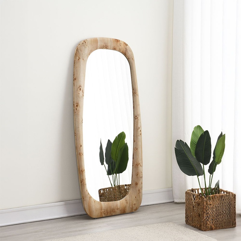 Dana – Floor Mirror|Light Oak|Walnut