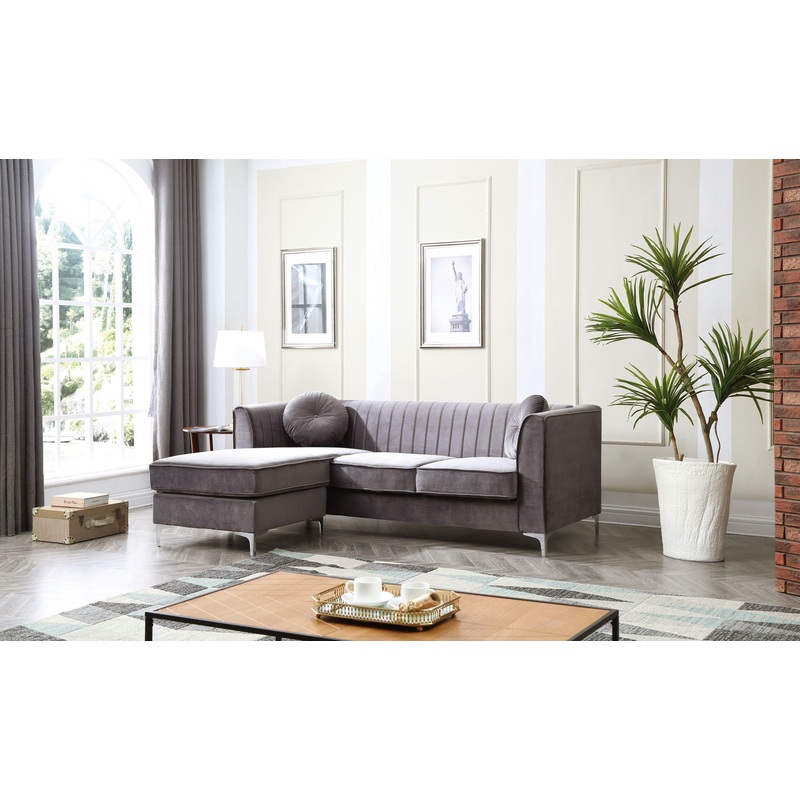 Delray – Micro Suede Sofa Chaise