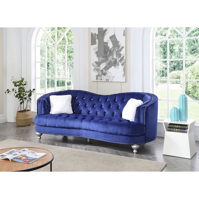 Jewel – Sofa|Blue|Dark Gray
