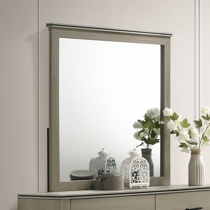 Joanna – Mirror – Weathered Gray