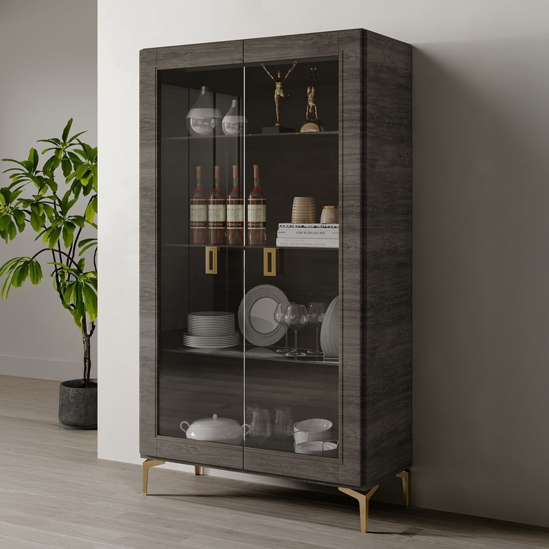 Venezia – Wine Cabinet – Gray