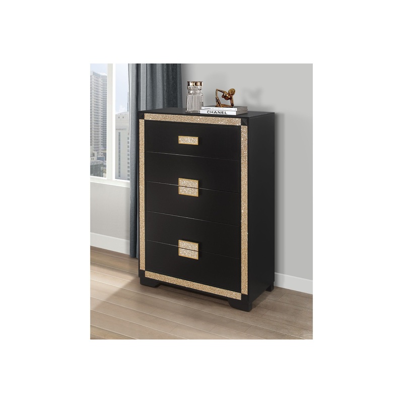 Blake – Chest – Black / Gold