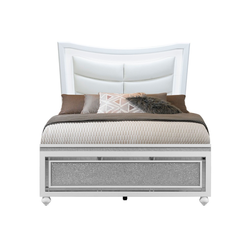 Collete – Full Bed – White