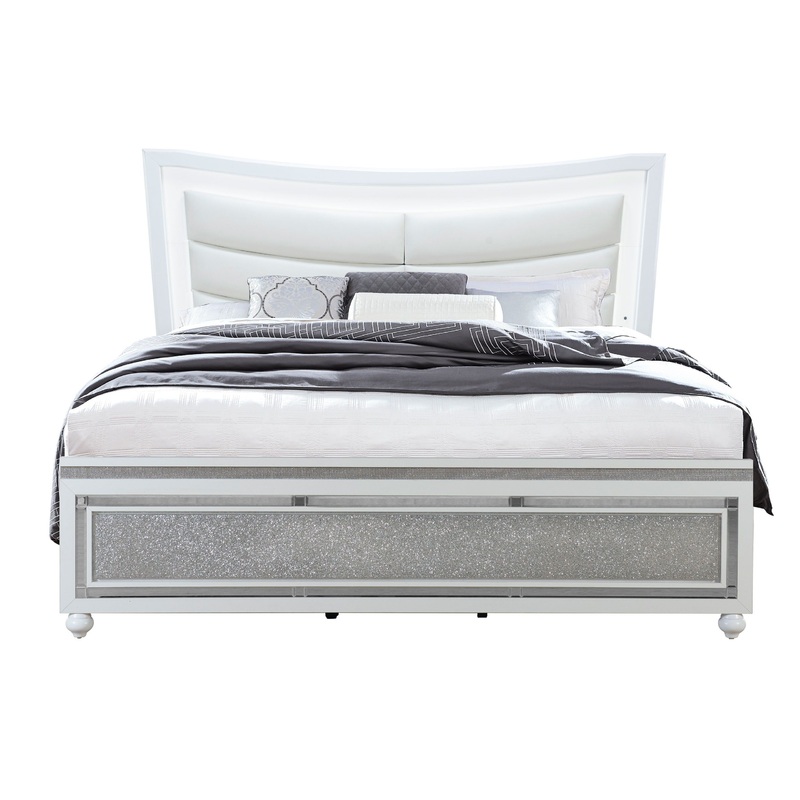 Collete – Queen Bed – White