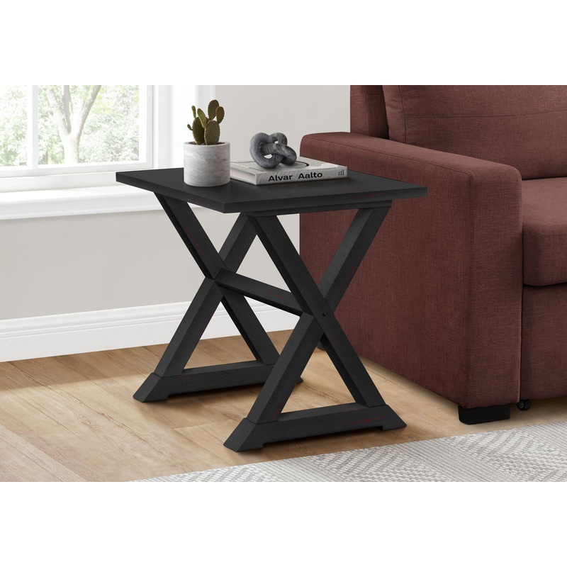 Compact Accent End Table, Square, Transitional