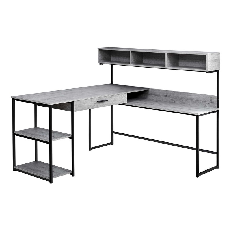 Computer Desk, Home Office, Corner, Storage Drawers, L Shape, Laptop, Contemporary & Modern