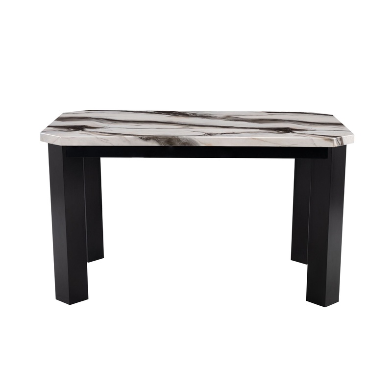 D06 – Bar Table – Black / White