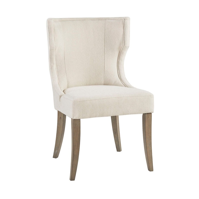 Elegant Design Dining Chair Polyester – Cream
