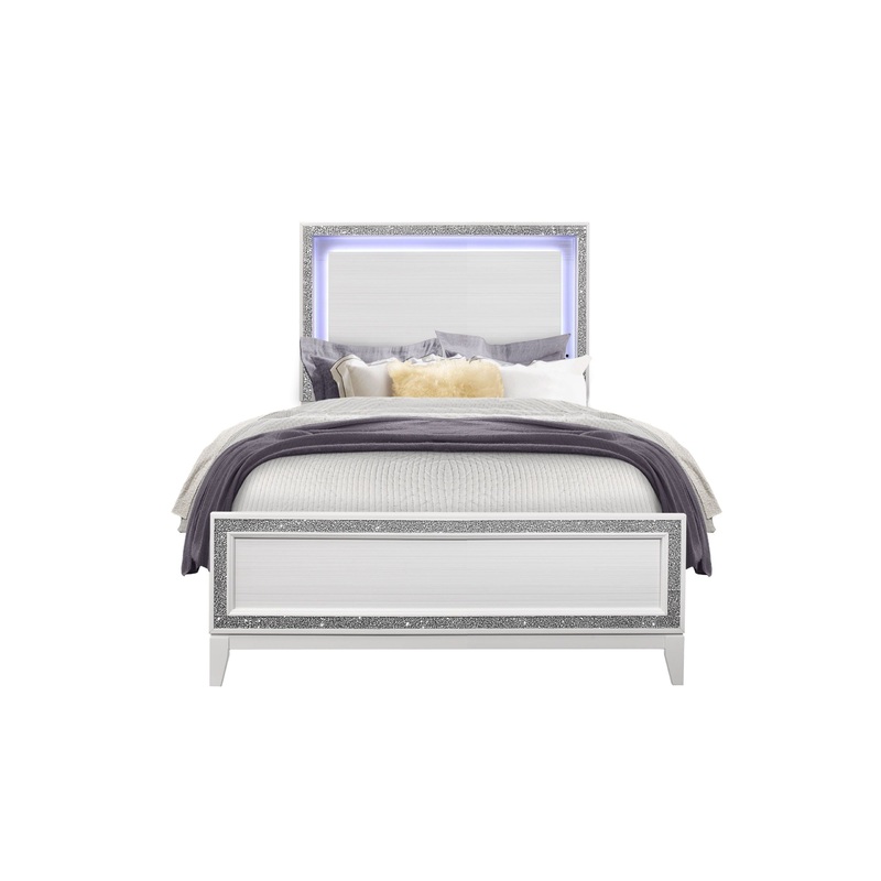 Lily – Full Bed – White