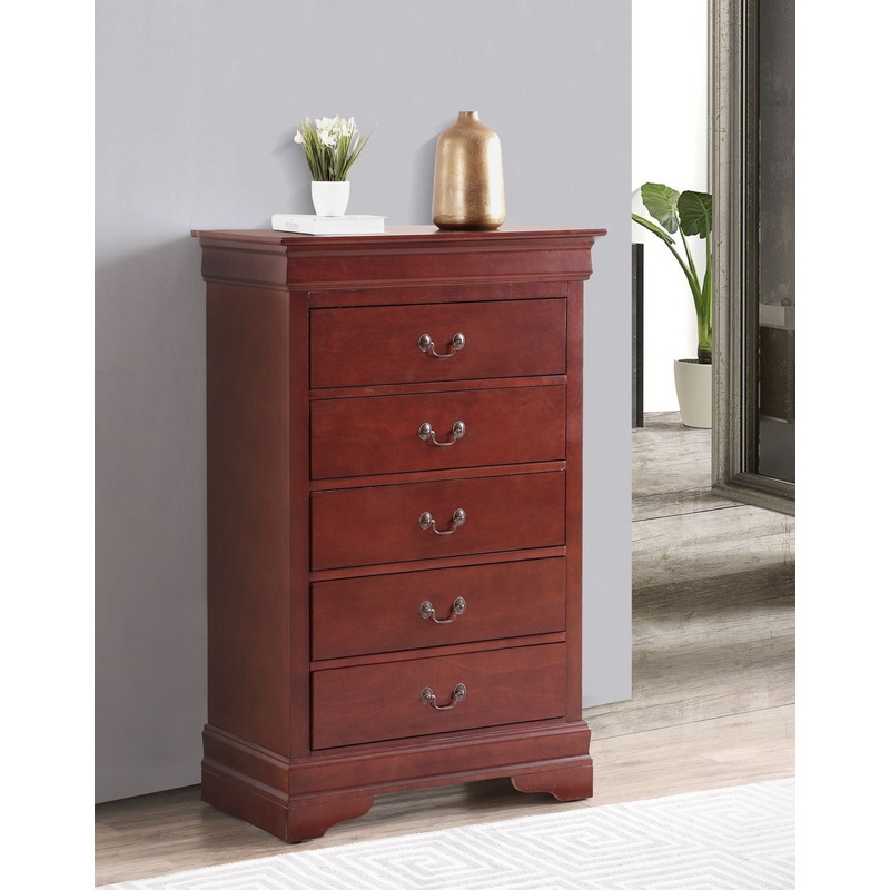 Louis Phillipe – Accent Chest|Dark Red|Dark Brown|Black