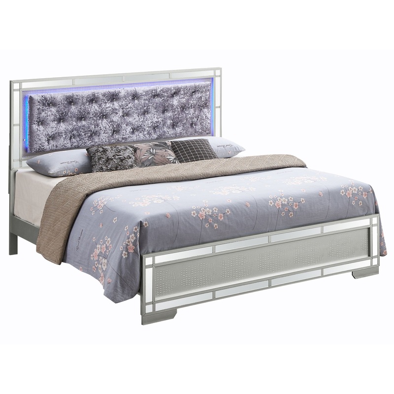 Madison – Upholstered Bed With LED